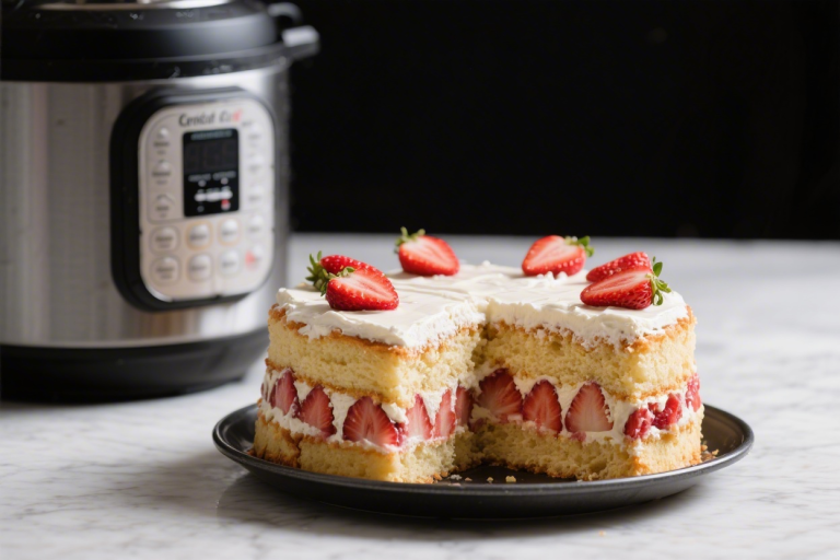 Strawberry Earthquake Cake – A Fun, Swirly, Berry-Laced Treat