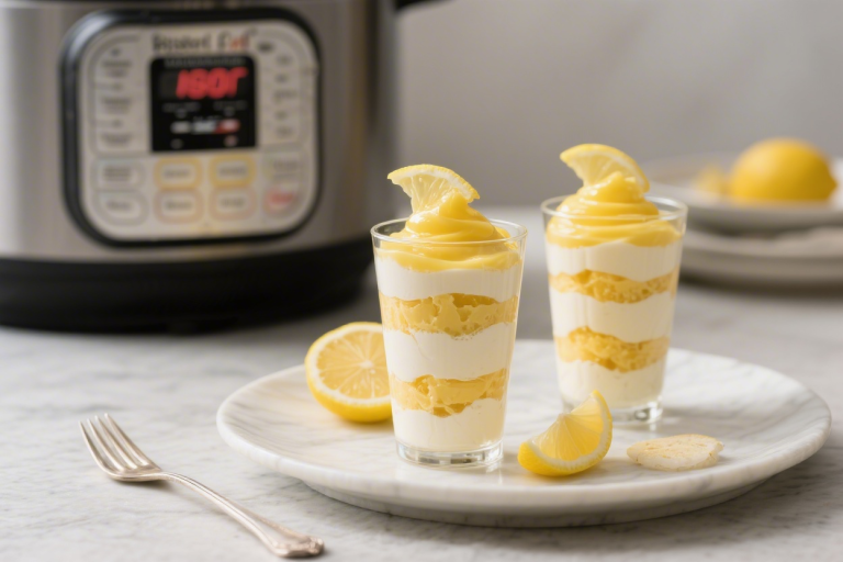 Bright and Creamy Lemon Curd Custard Parfaits