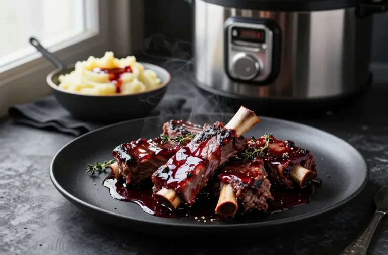 Beef Short Rib Recipe Pressure Cooker Magic in 45 Minutes
