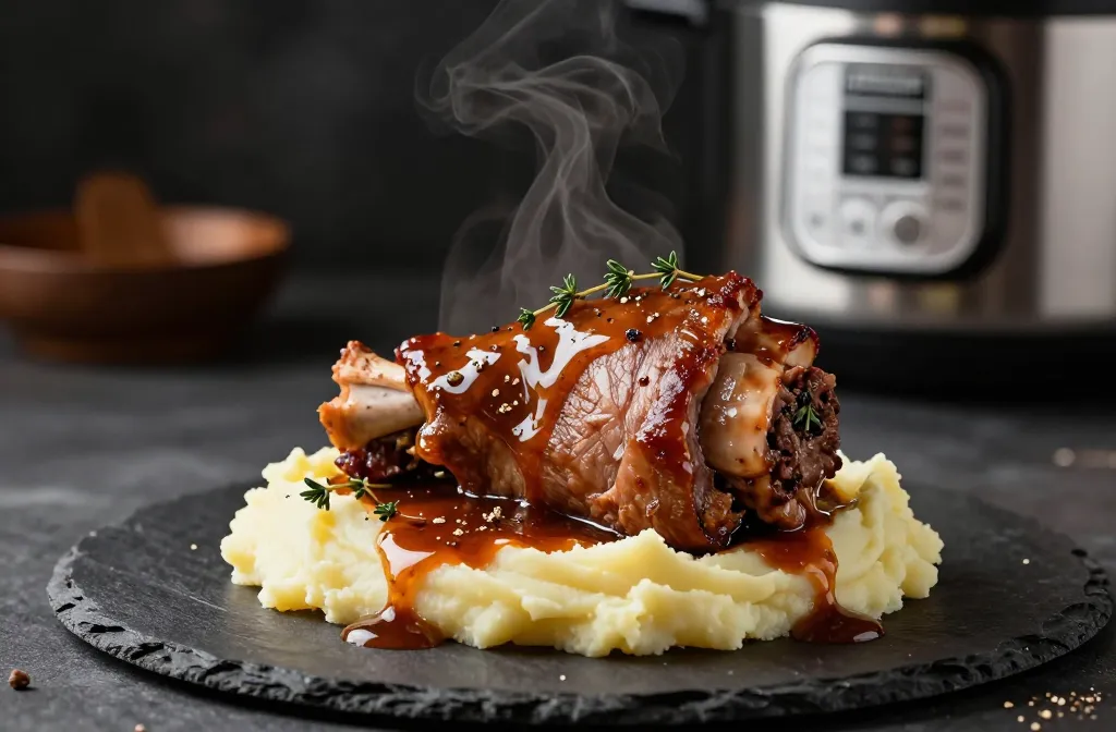 Insanely Tender Pork Shank Pressure Cooker Recipe