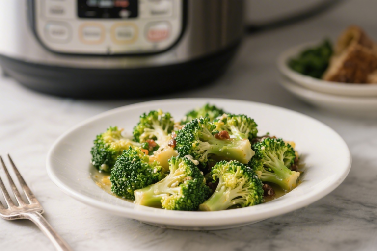 Instant Pot Broccoli – Quick, Fresh, and Full of Flavor