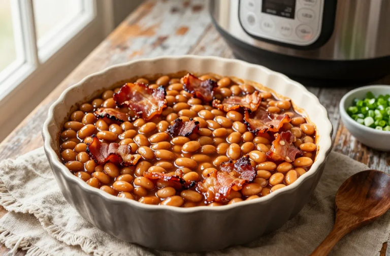Weeknight Magic Traditional Southern Style Baked Beans (Instant Pot)