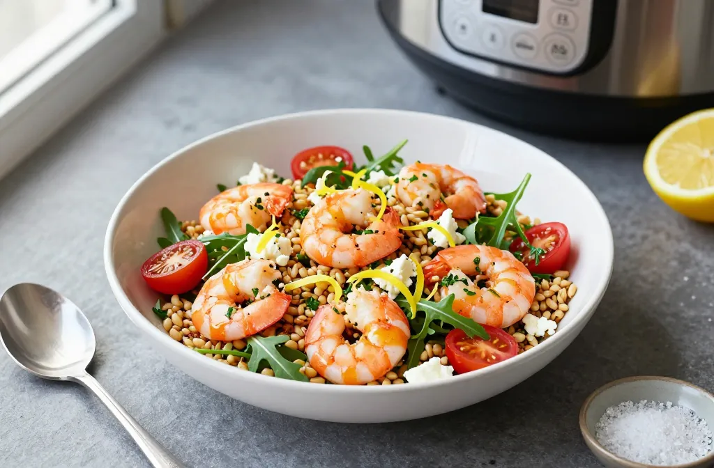Instant Pot Shrimp Orzo Salad Recipe for Busy Nights