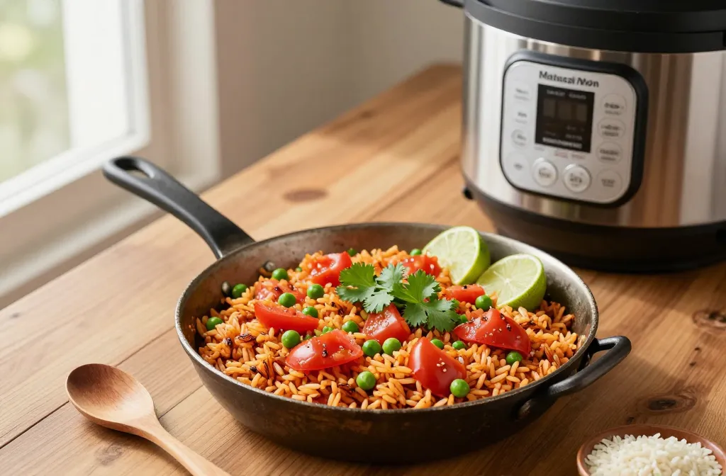 Fluffy, Failproof Easy Instant Pot Spanish Rice Recipe