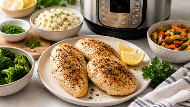 How To Transform Frozen Chicken Breast in The Instant Pot To a Delicious Weeknight Meal
