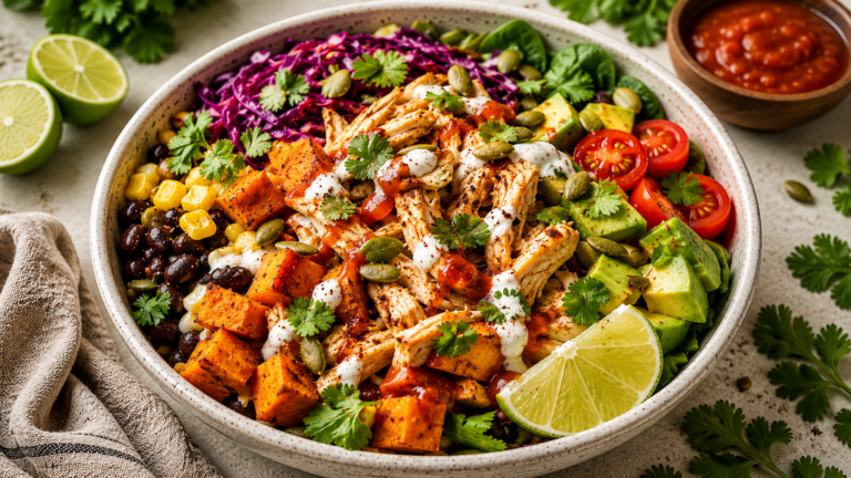 Healthy & Flavor-Packed Sweet Potato Bowls In The Instant Pot for Busy Weeknights